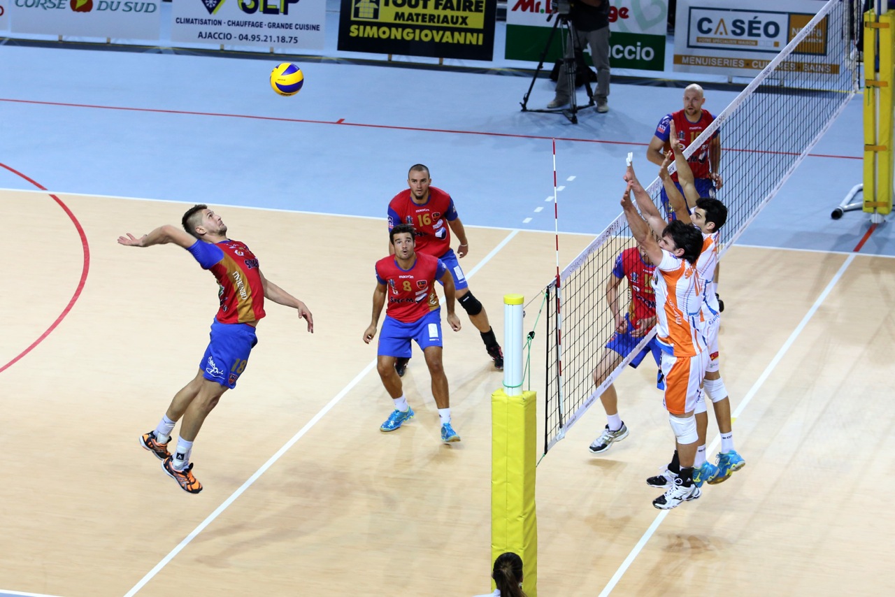 Volley : Ajaccio / Tourcoing | U Palatinu